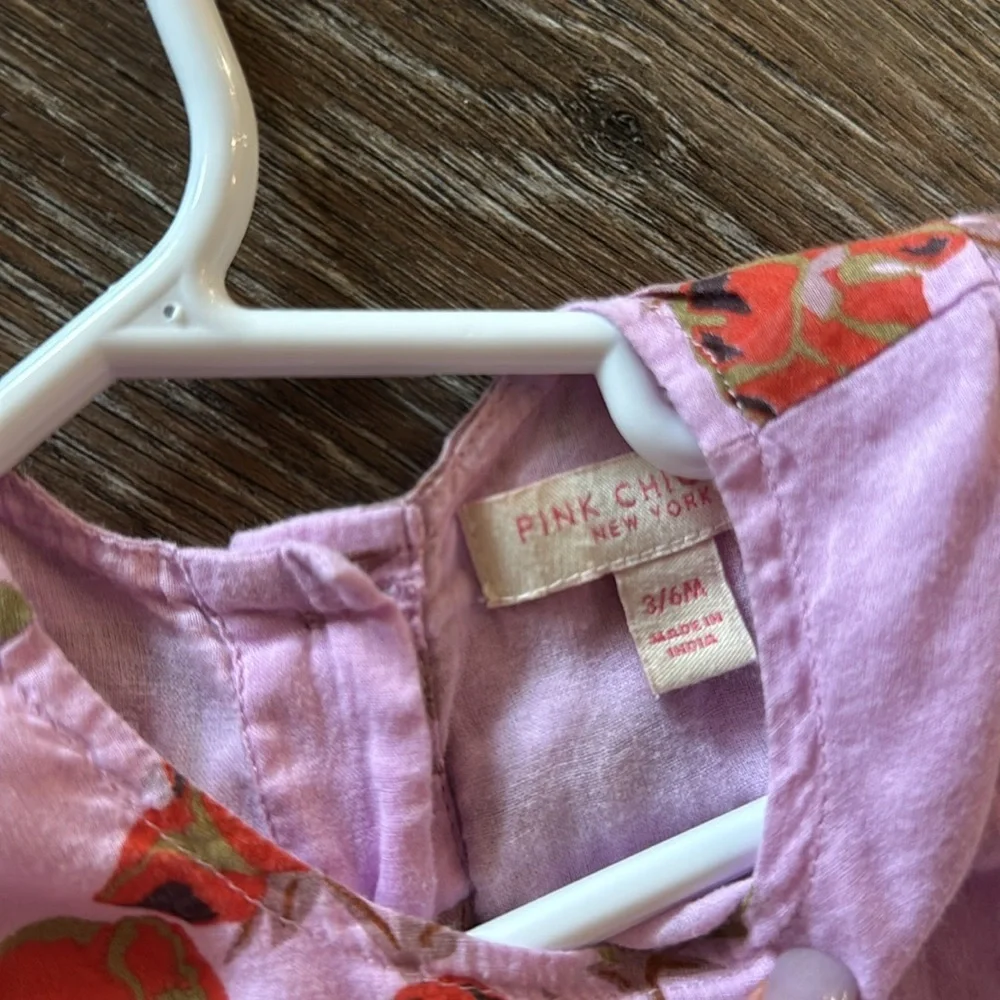 Pink Chicken‎ Lilac Floral Ruffle One Piece - Picture 3 of 3